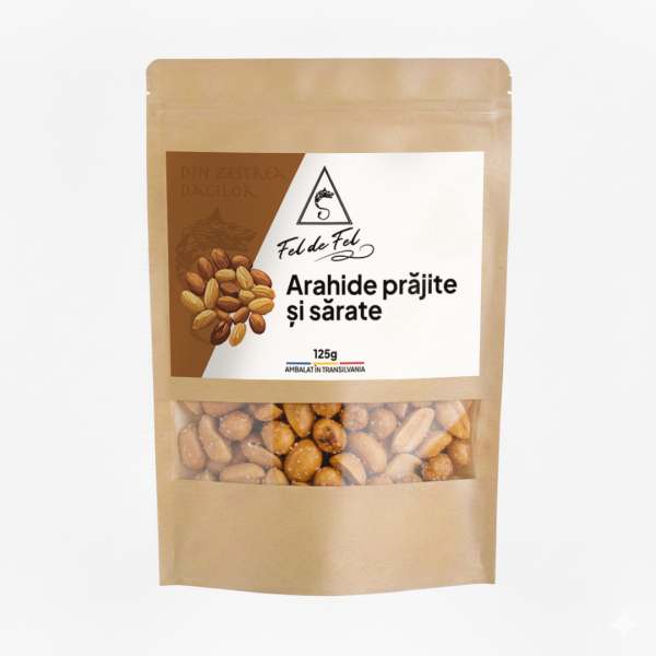 Arahide prăjite și sărate - 125g